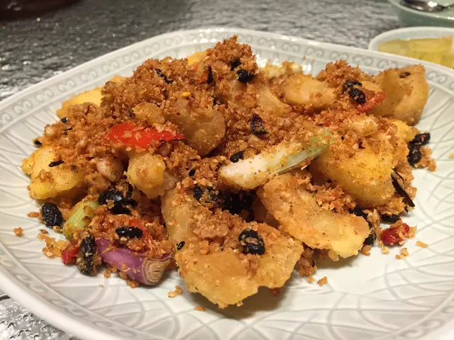 避風塘炒鱈魚腩
