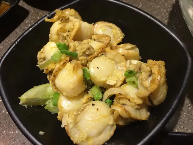 牛油蒜香炒帶子