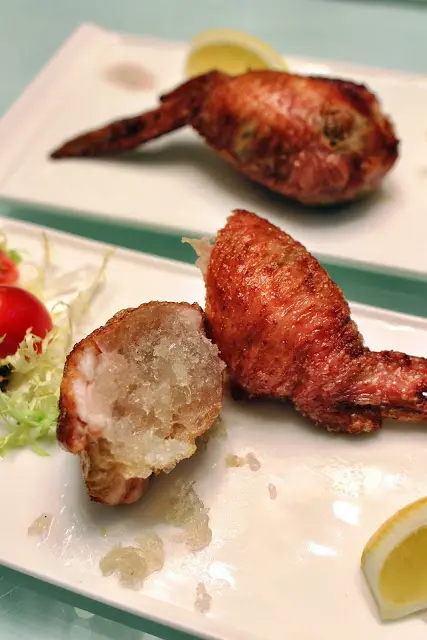 脆皮燕窩釀雞翼