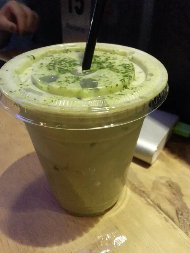 Green tea latte