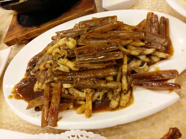豉椒炒小蟶子