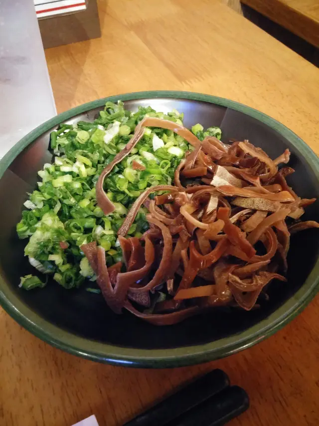 追加青蔥黑木耳