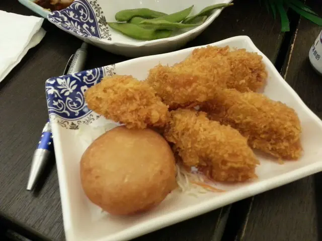 炸蠔炸芝士年糕