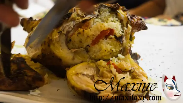 梅爾辛紅飯釀烤雞(Mersin Chicken)