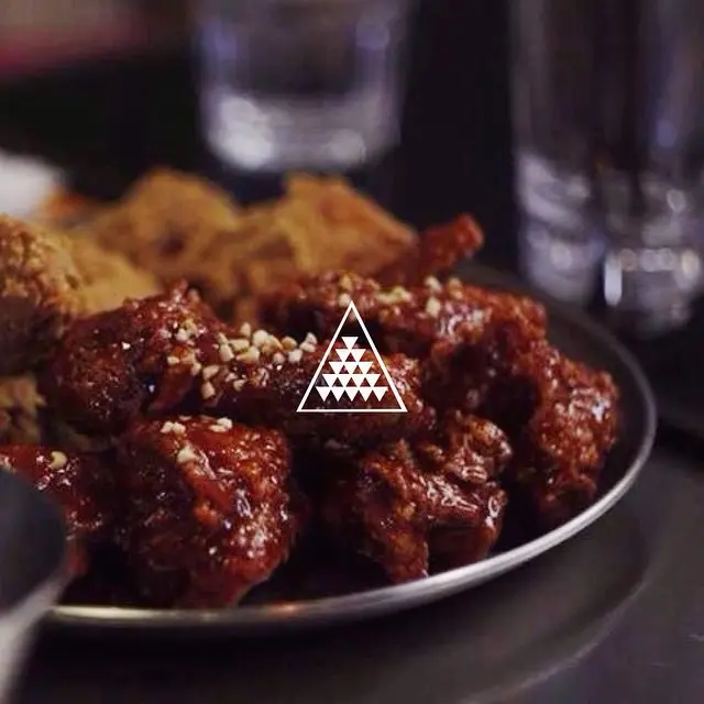 原味及香辣炸雞