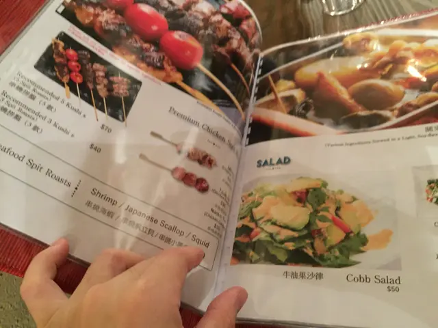 太黑, 影得唔清楚, 但注意串燒的相片