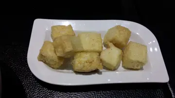一口炸豆腐