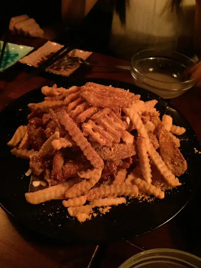 炸雞+薯條+薯格