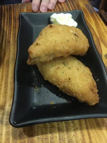 吉列魚柳湯烏冬