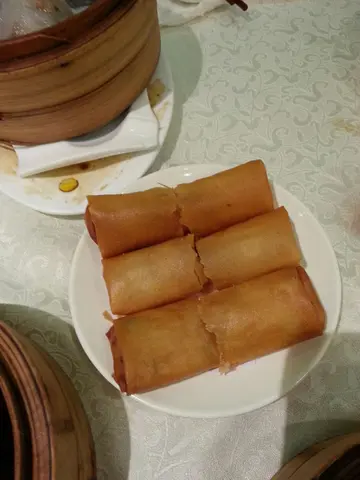 蒜蓉蝦春卷