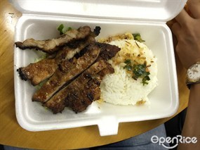 炭燒豬扒飯 - 灣仔的大叻越南牛肉粉餐廳