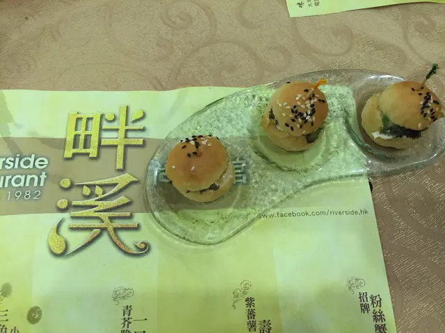 青芥脆蝦一口漢堡