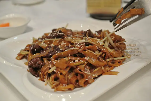 秘製醬美國牛肉乾炒河