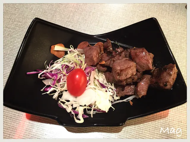 鐵板雪花牛柳粒