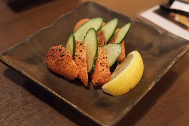 雞泡魚乾天婦羅