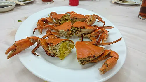 鹽焗奄仔蟹