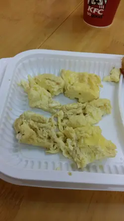 雞蛋很難吃