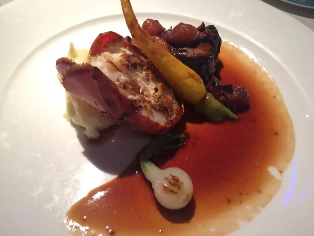 牛臉額慢煮龍蝦