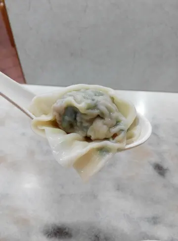 自家制菜肉饺