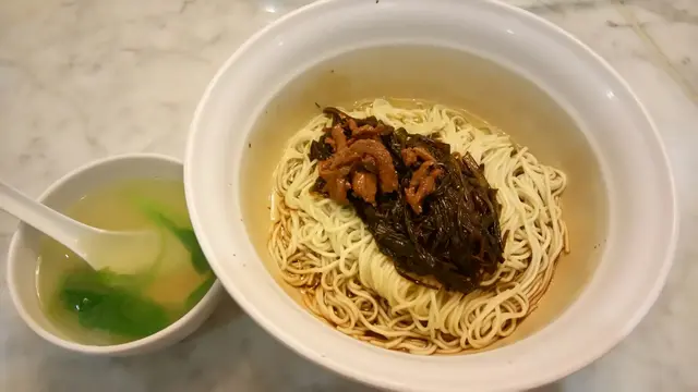 上海店的蔥油拌麵