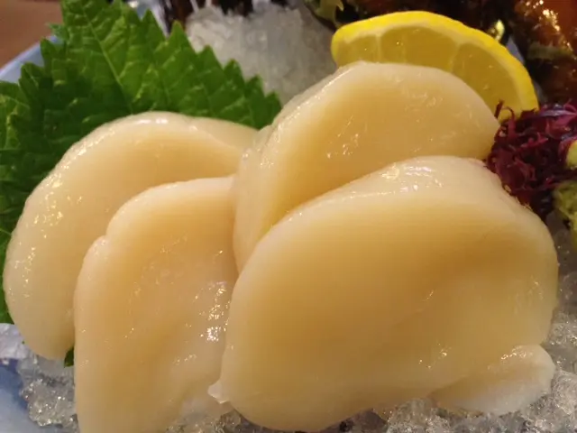 特大帆立貝刺身