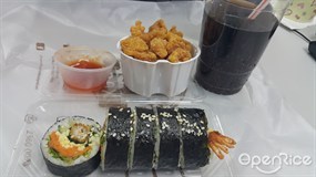 蝦紫色包飯&amp;炸雞&amp;可樂 - 中環的ChumChumMi Box
