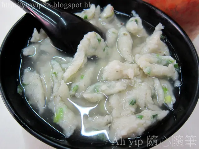 手打魚肉湯