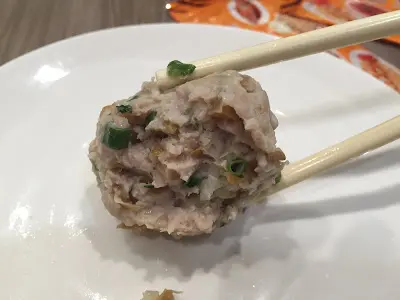 惠州蒸手剁豬肉丸