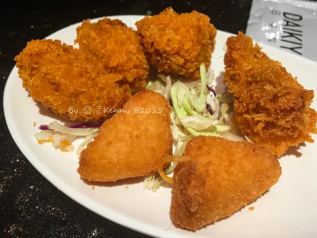 吉列蠔及一口芝士