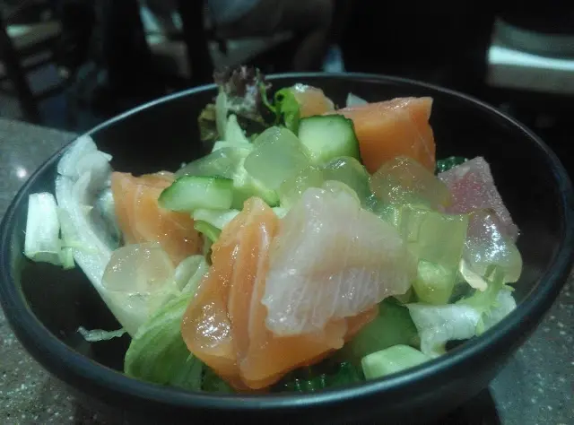 主要為蘆薈而點，小碗份量，帶點咬勁，作為前菜剛好。