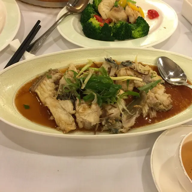 鼓汁蒸海班 頭腩