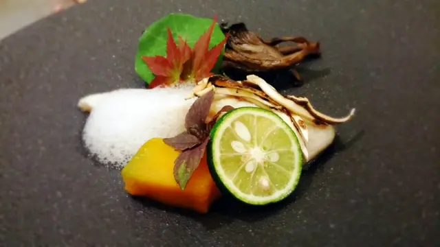 褔岡產鰆魚配松茸