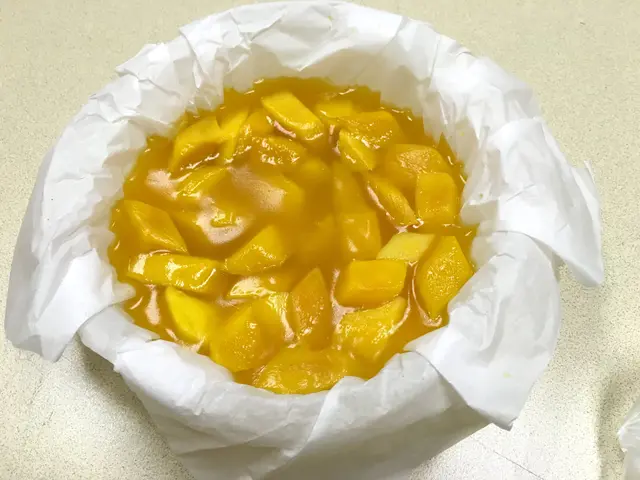 芒果流心芝士蛋糕