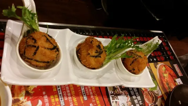 芝心脆炸蝦丸