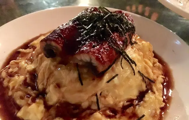 蒲燒鰻魚蛋包飯