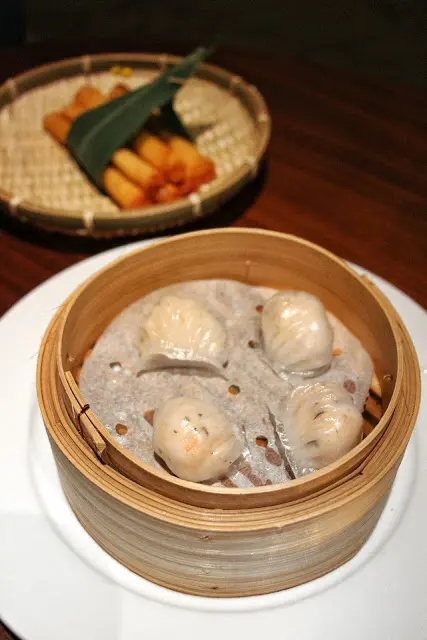 黑松露芝士蝦餃