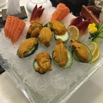 三文魚+海膽+北寄貝