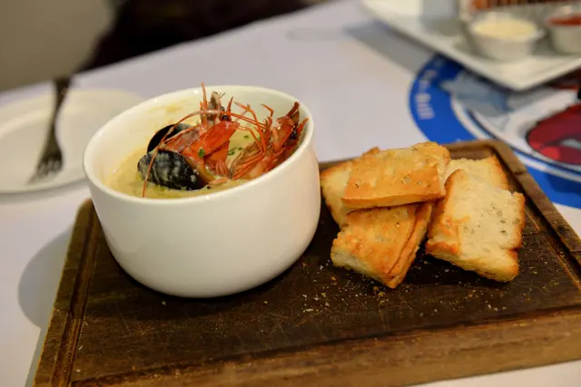 新奧爾良周打海鮮湯