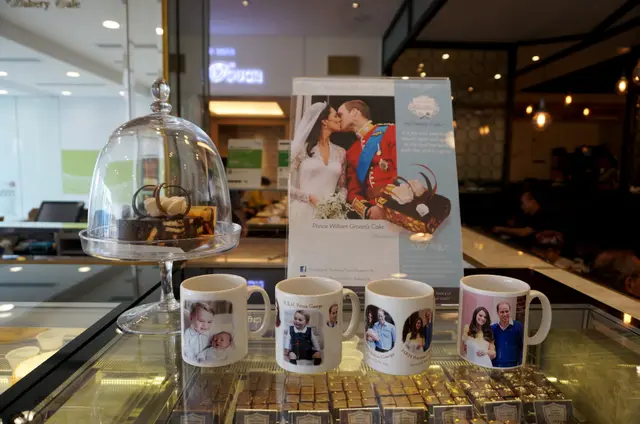介紹威廉王子结婚蛋糕展示