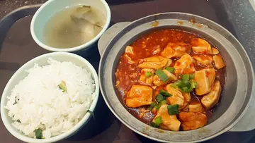 麻婆豆腐饭套餐