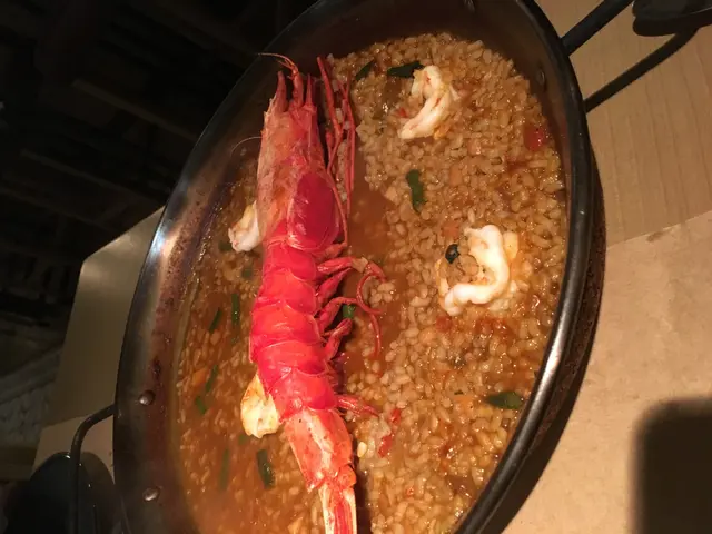 Mediterranean Red Prawn Soupy Rice