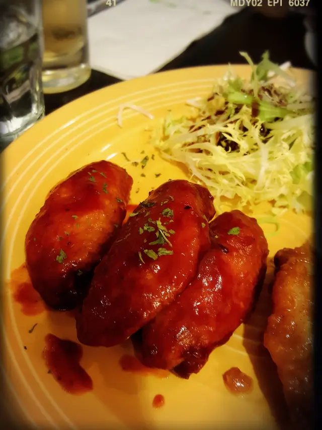 Crispy BBQ Chicken Wings（$79/6pc）