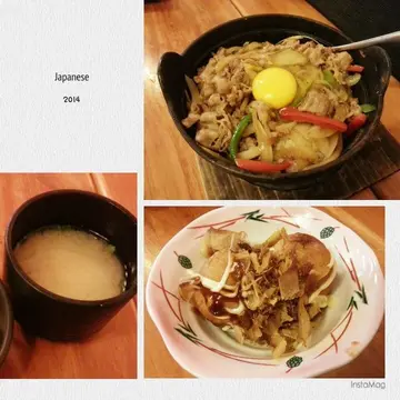 牛肉月见石锅饭