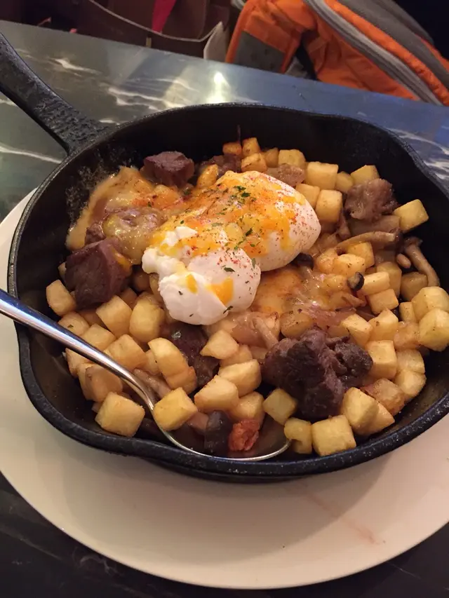 Steak and Egg Hash Skillet
