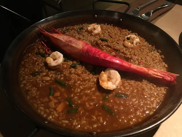 Mediterranean Red Prawn Soupy Rice