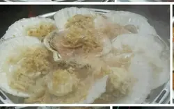 蒜蓉蒸扇贝