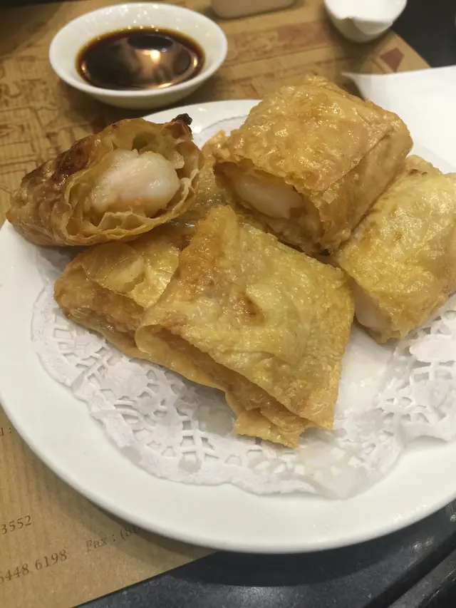 隻蝦迫爆腐皮