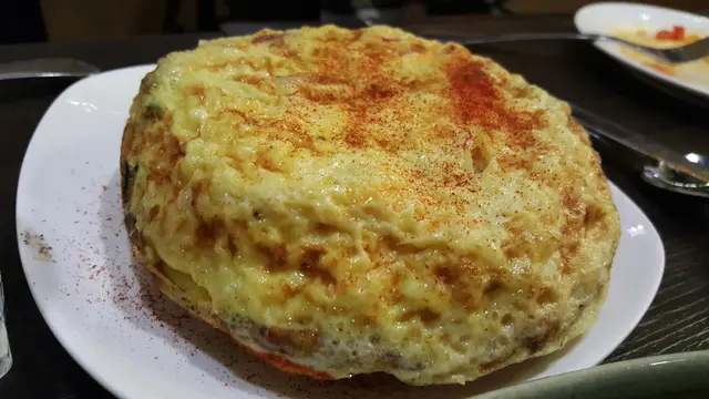 西班牙火腿菠菜奄列