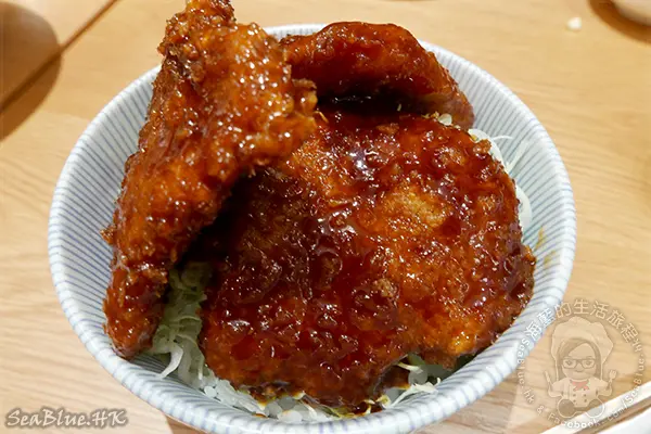 和風醬汁吉列豚丼