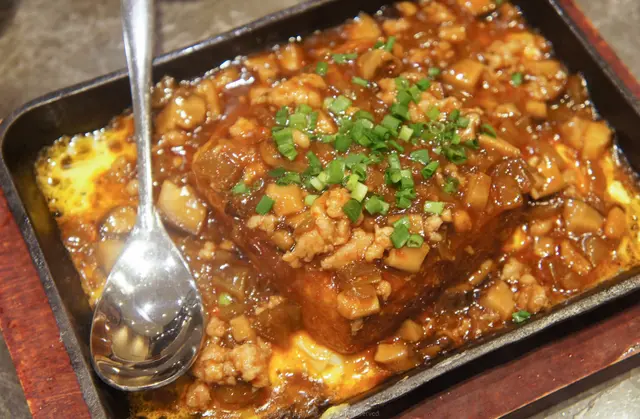 菜香鐵板豆腐 (小)